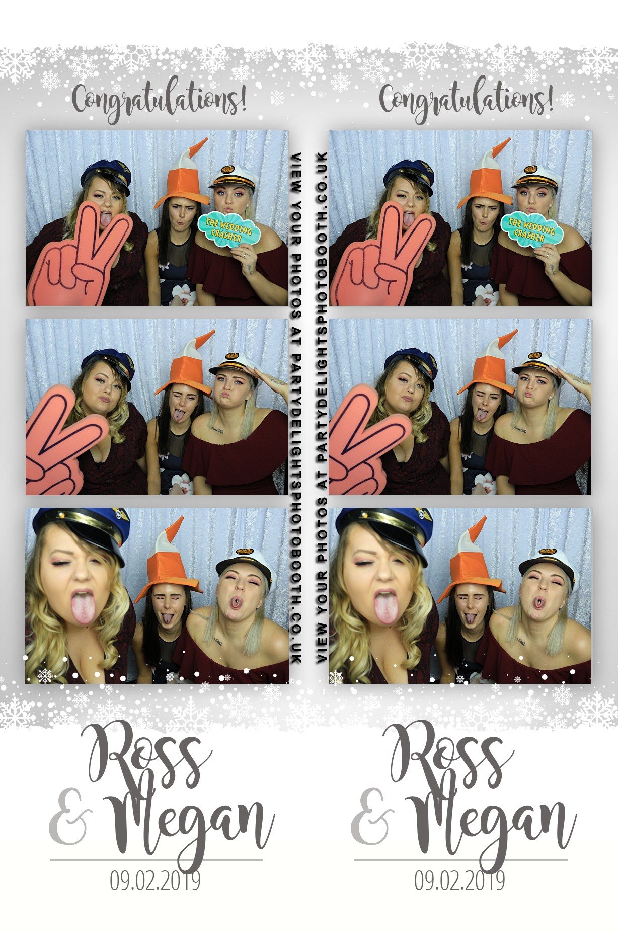 Ross and Megan’s Wedding - Prints | View more photos from the event at gallery.partydelightsphotobooth.co.uk/u/PartyDelightsPhotoBooth/Ross-and-Megan’s-Wedding-Prints
